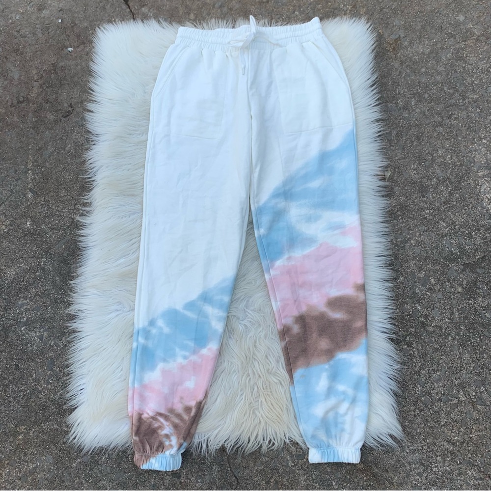 All at Once New York Tie Dye Joggers